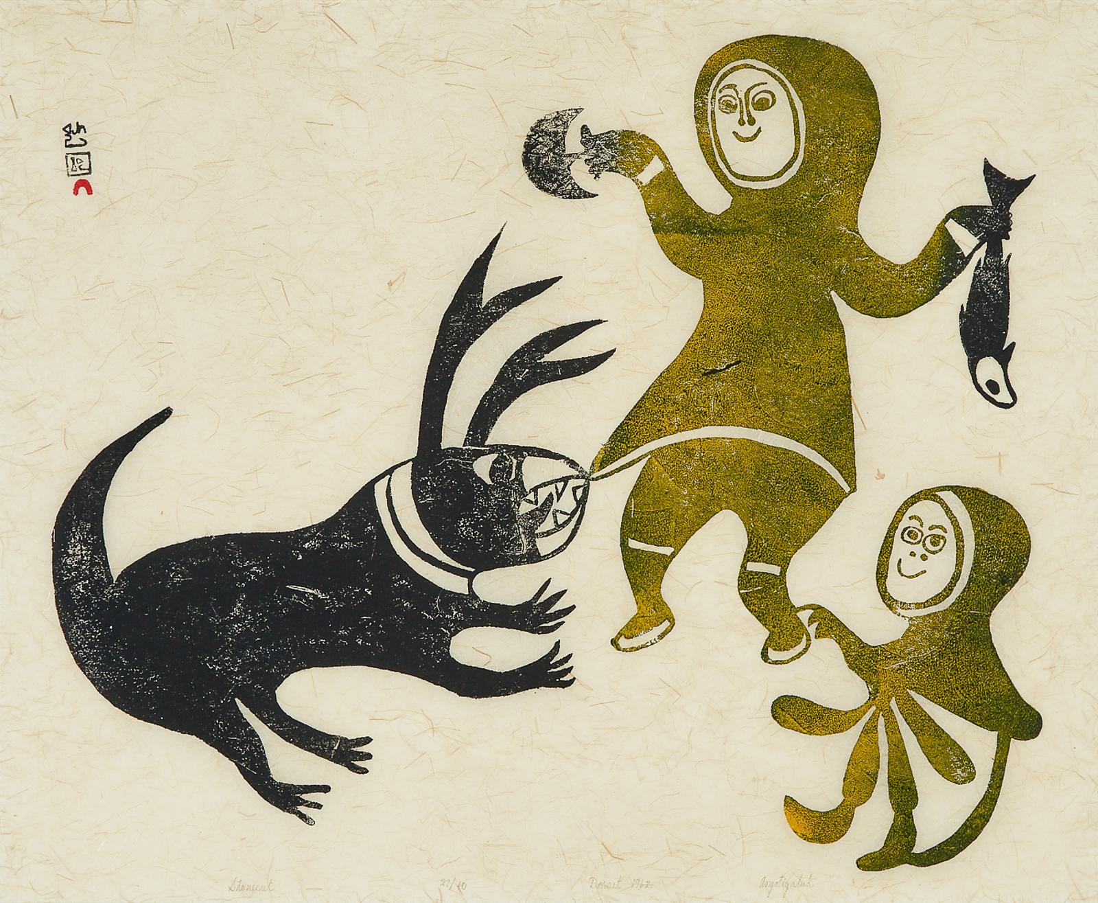 Angotigolu Teevee (1910-1967) - Untitled