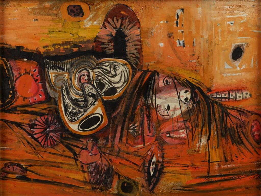Jack Leaonard Shadbolt (1909-1998) - Fallen Branch
