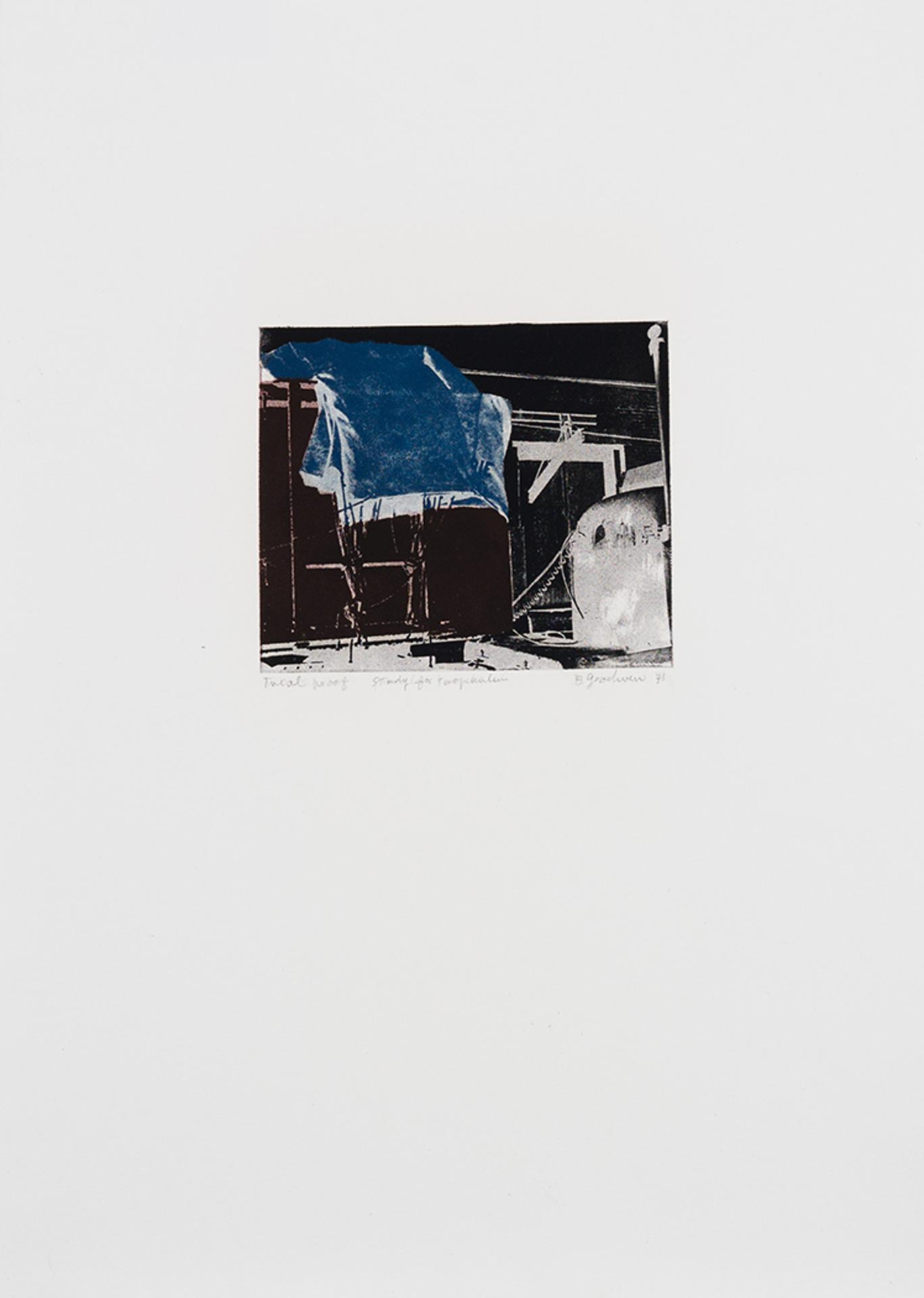 Betty Roodish Goodwin (1923-2008) - Study for Tarpaulin