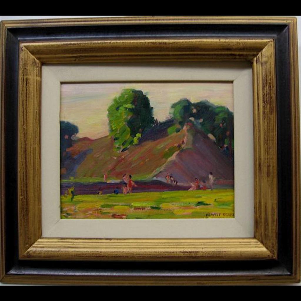 Dewitt Drake (1884-1979) - Figures By The Don River