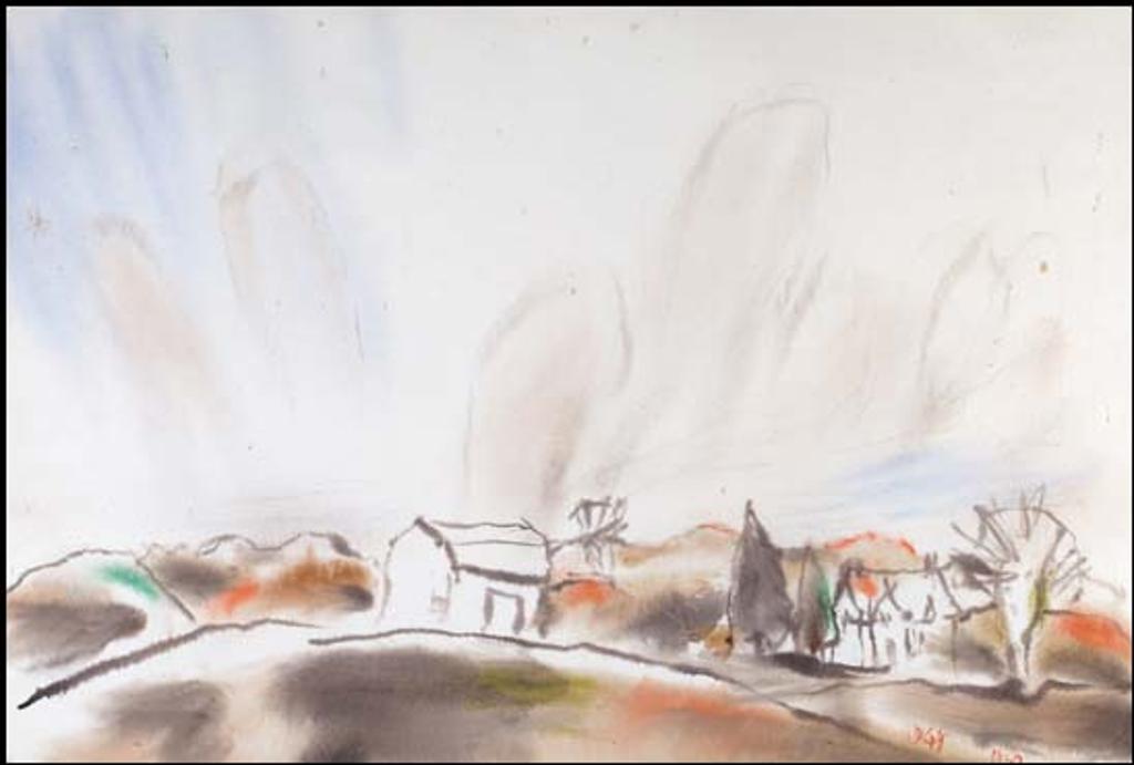 David Browne Milne (1882-1953) - Tenantless Farm