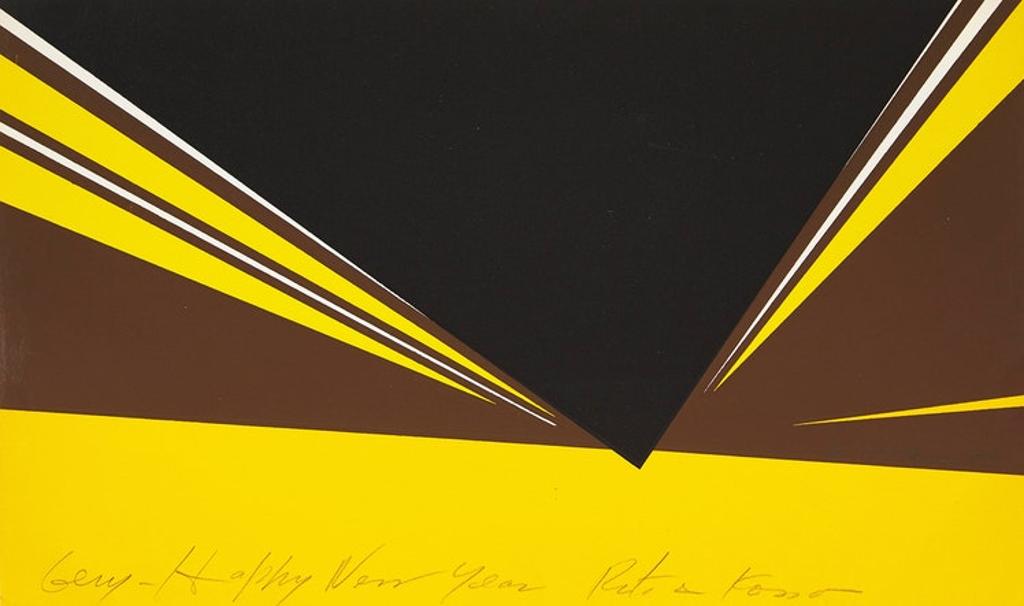 Rita Letendre (1928-2021) - New Years Card