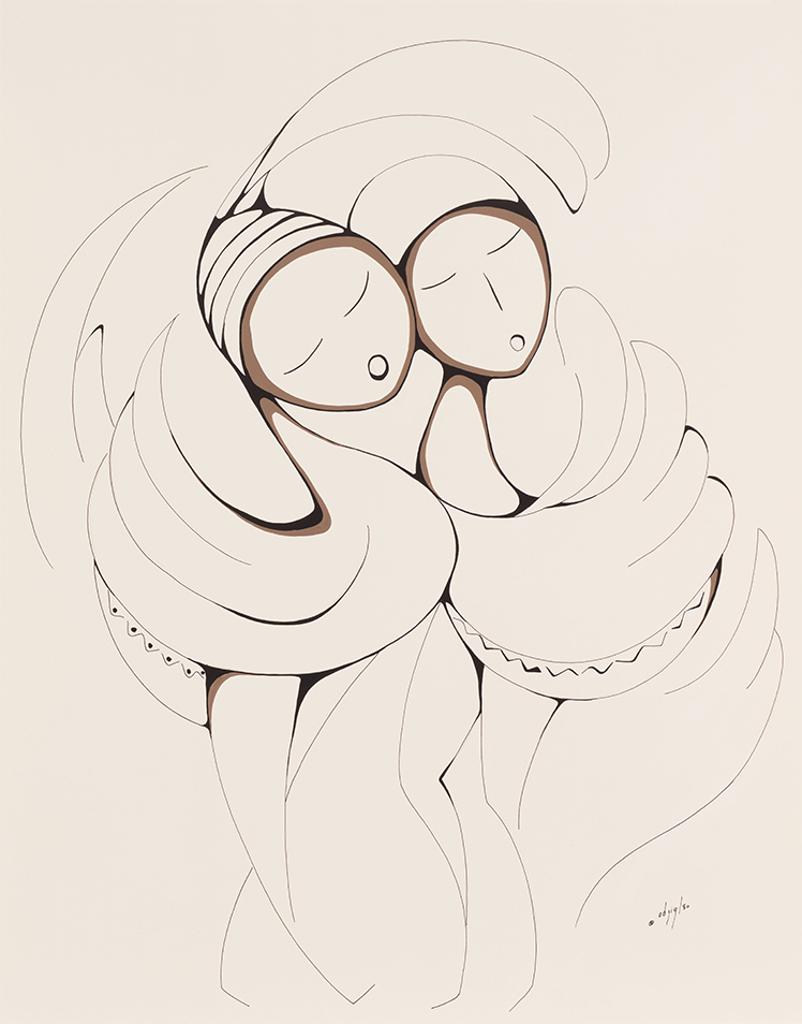 Daphne Odjig (1919-2016) - Swallows