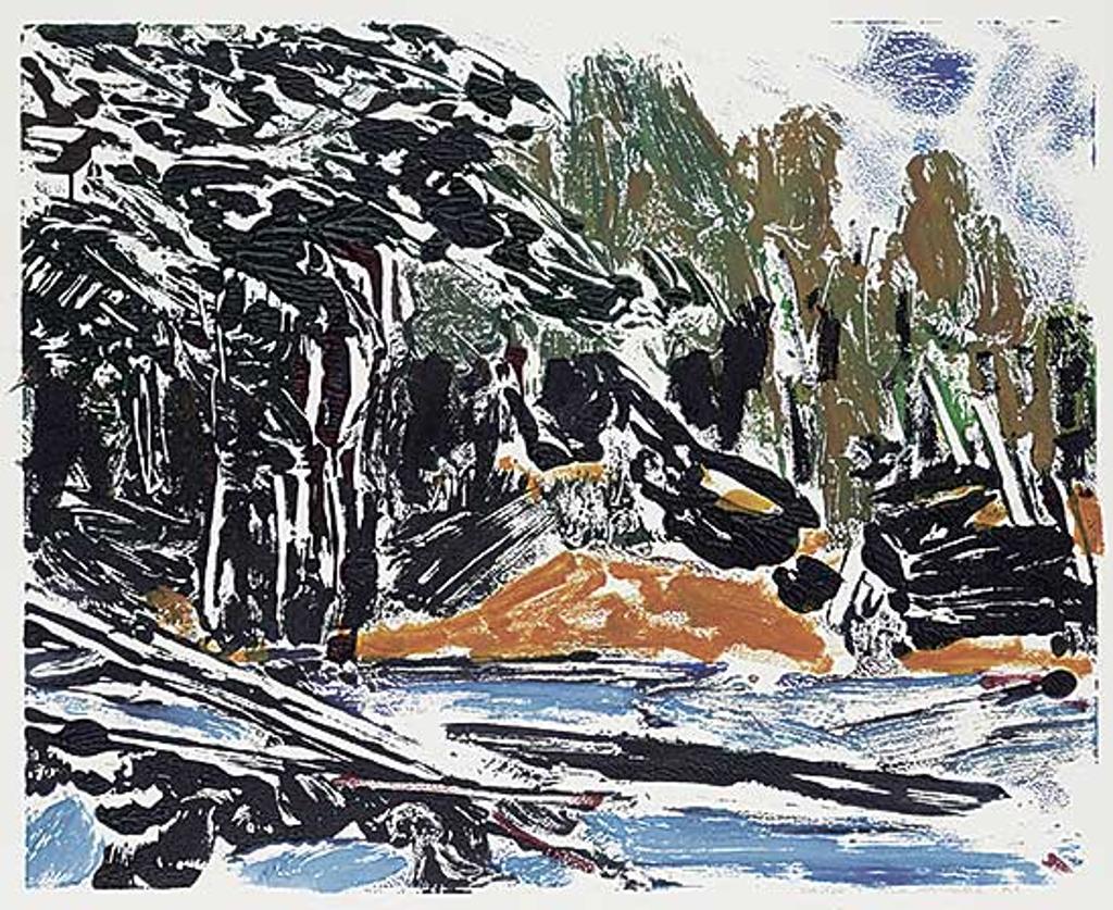 David T. Alexander (1947) - Untitled - Leaning In