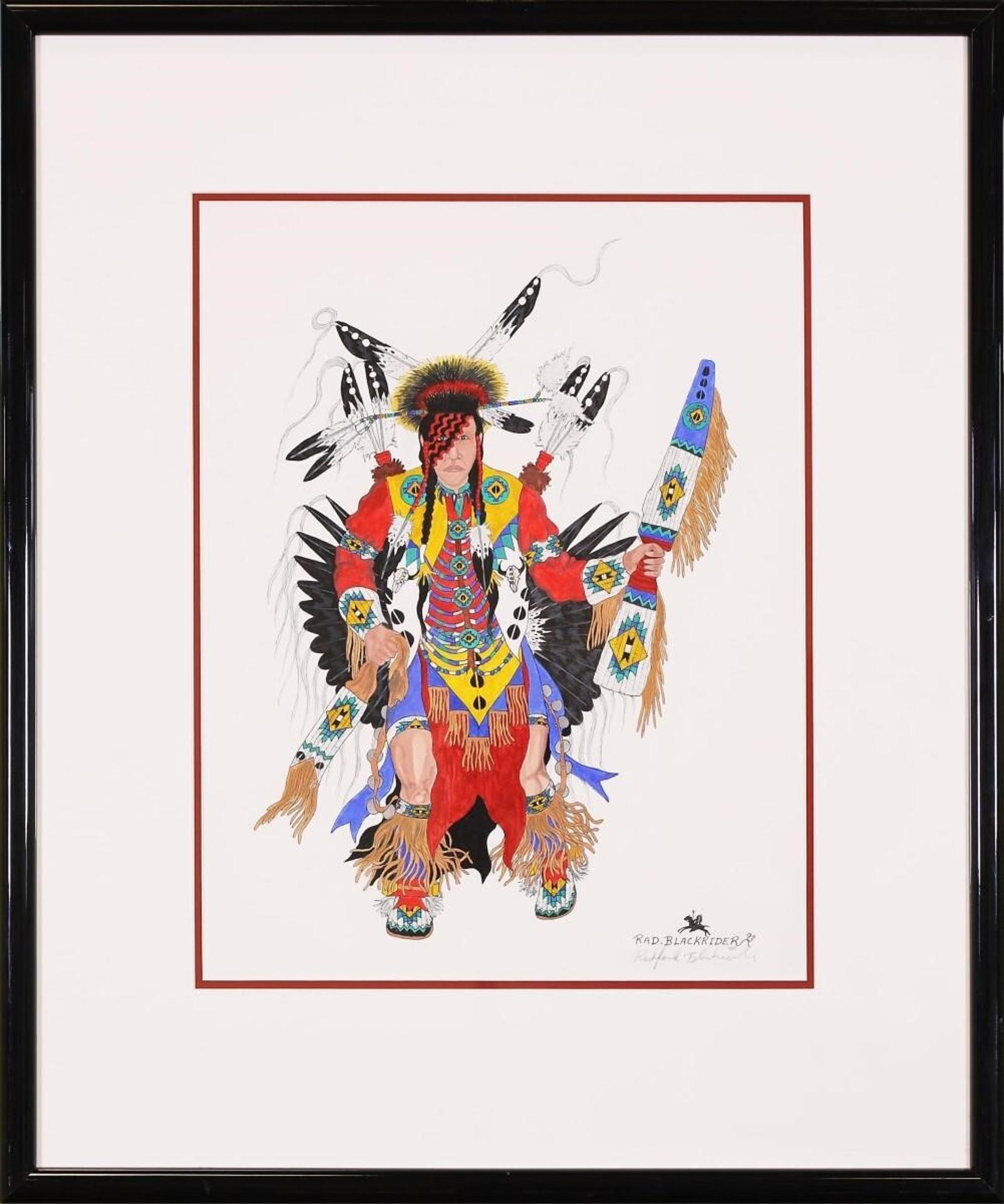 Radford Rad Blackrider (1962) - Untitled; Costumed Dancer; 1993
