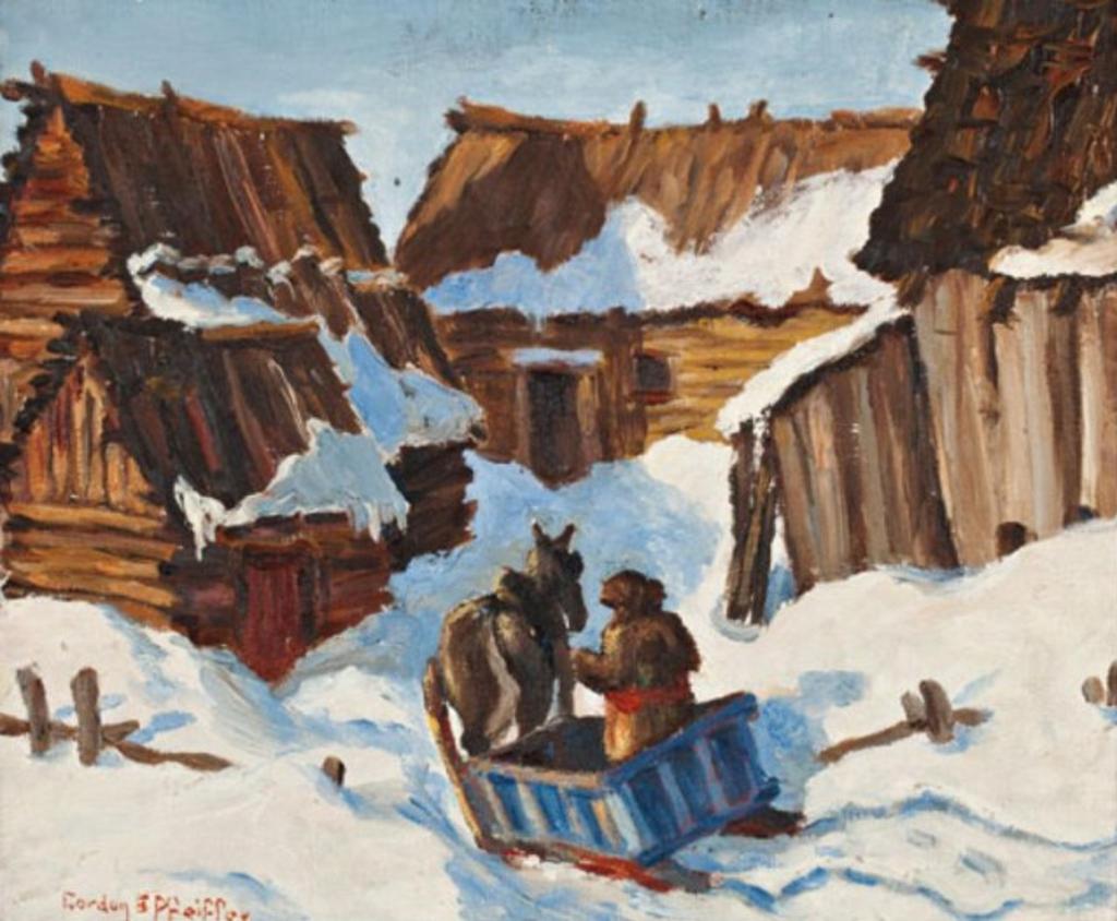 Gordon E. Pfieffer (1899-1983) - Barns, Murray Bay