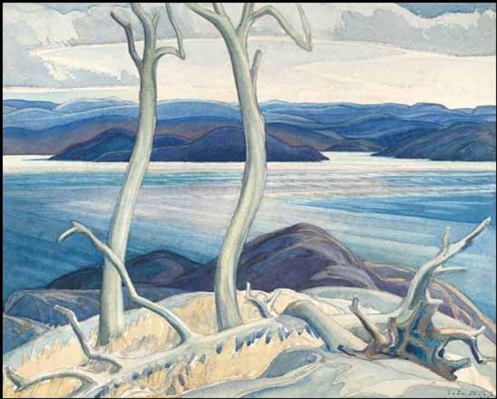 Franklin H. Carmichael (1898-1992) - Port Coldwell Bay, North Shore, Lake Superior