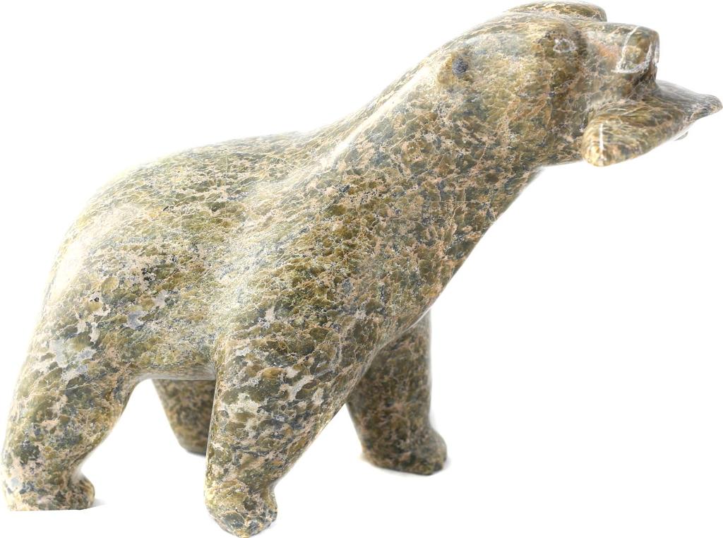 Johnny Kilabok - Bear with fish