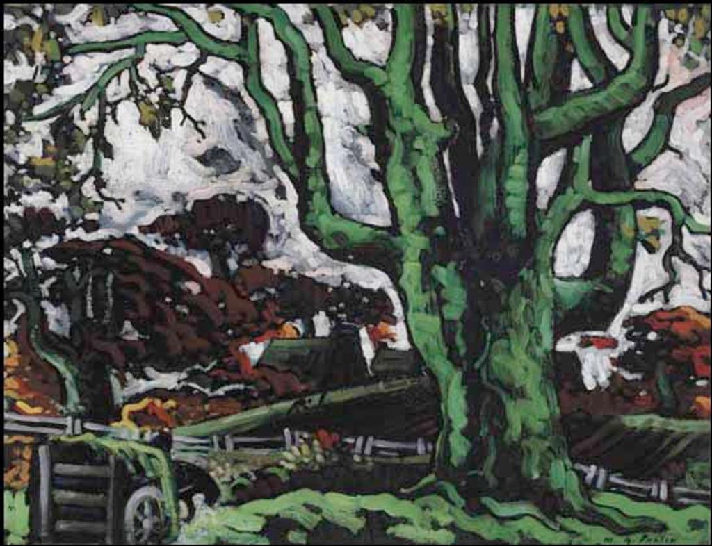 Marc-Aurèle Fortin (1888-1970) - Paysage à Sainte-Rose