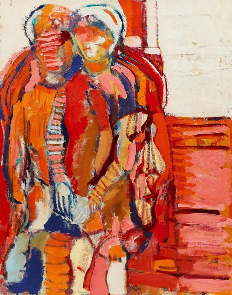 Seymour Segal (1939) - Seated Figures