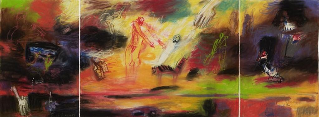 John Hartman (1950) - Study For Apotheosis of Gilbert Desrochers