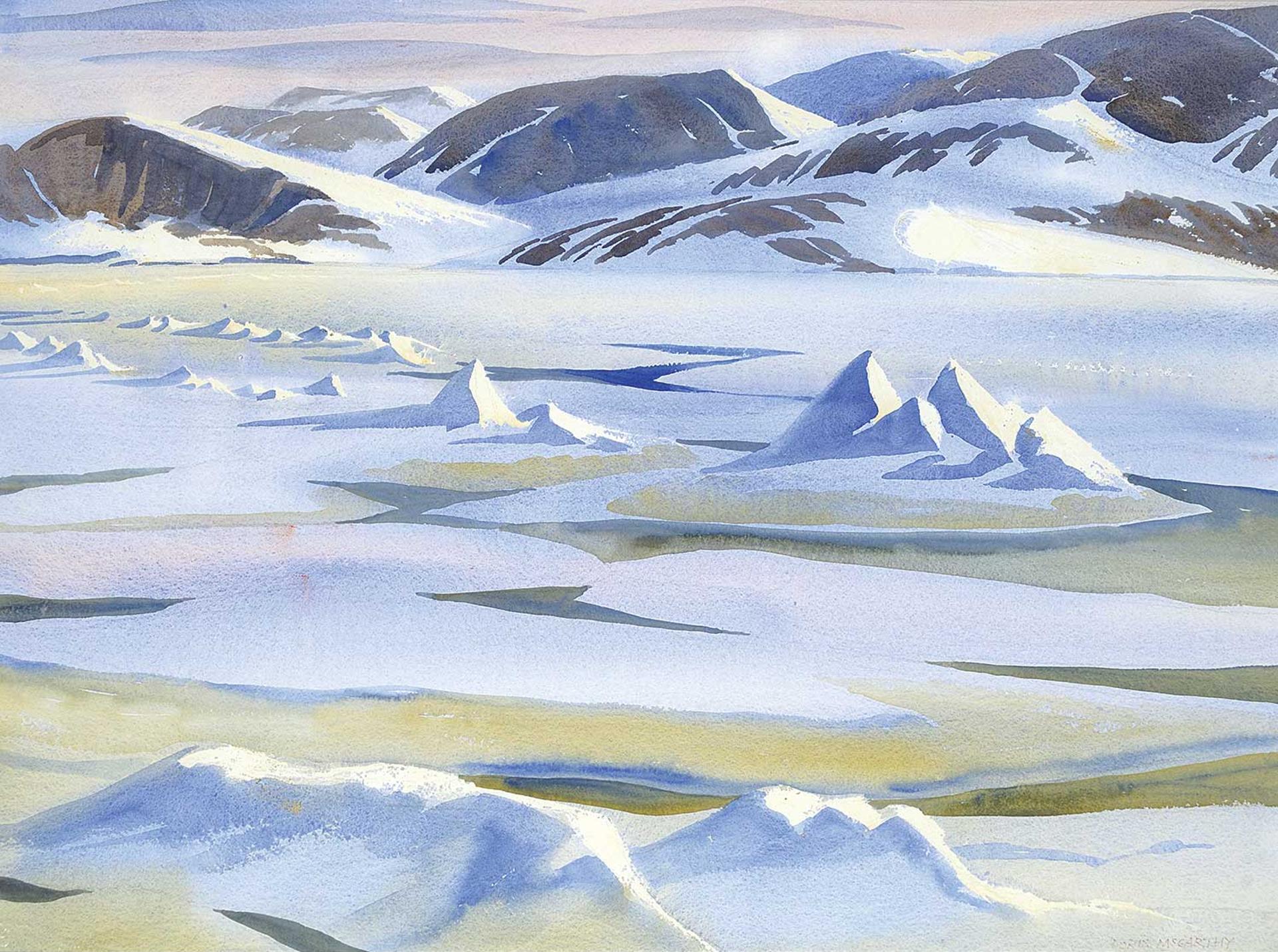 Doris Jean McCarthy (1910-2010) - Late Light, Broughton Island