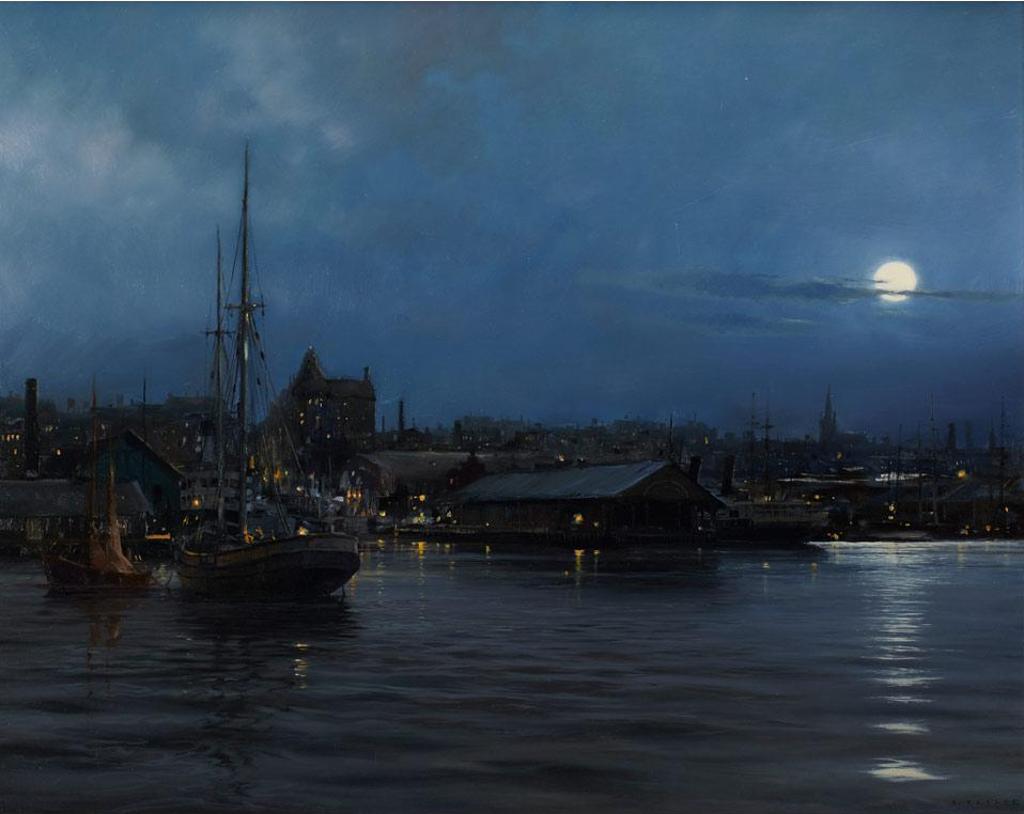 Dusan Kadlec (1942) - Toronto Harbour, 1900