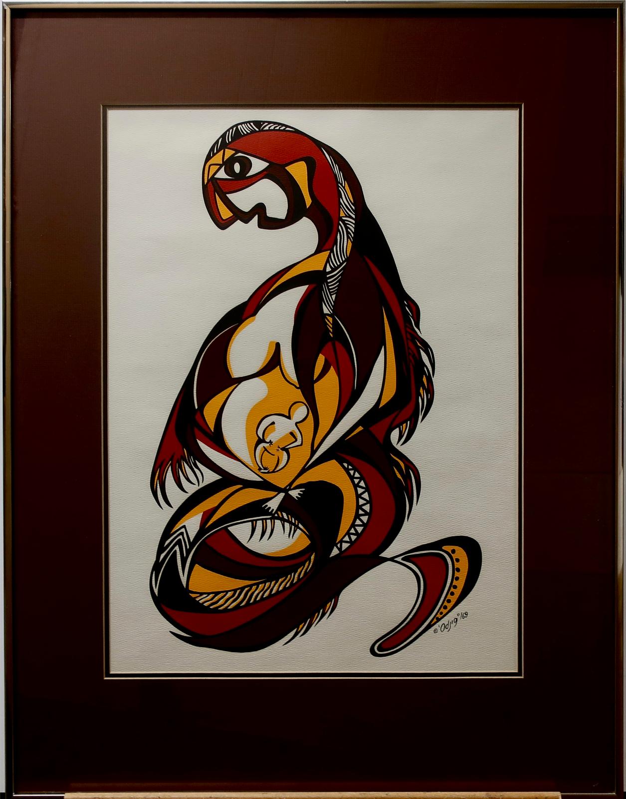 Daphne Odjig (1919-2016) - Earth Mother