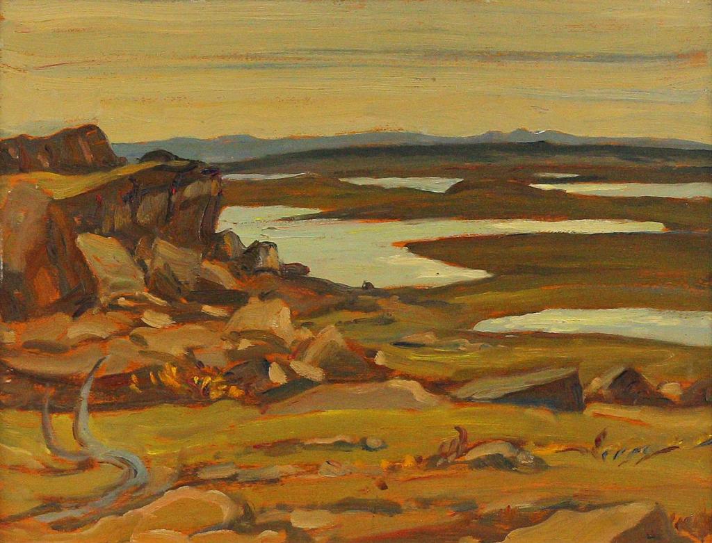 Alexander Young (A. Y.) Jackson (1882-1974) - Coppermine; 1950