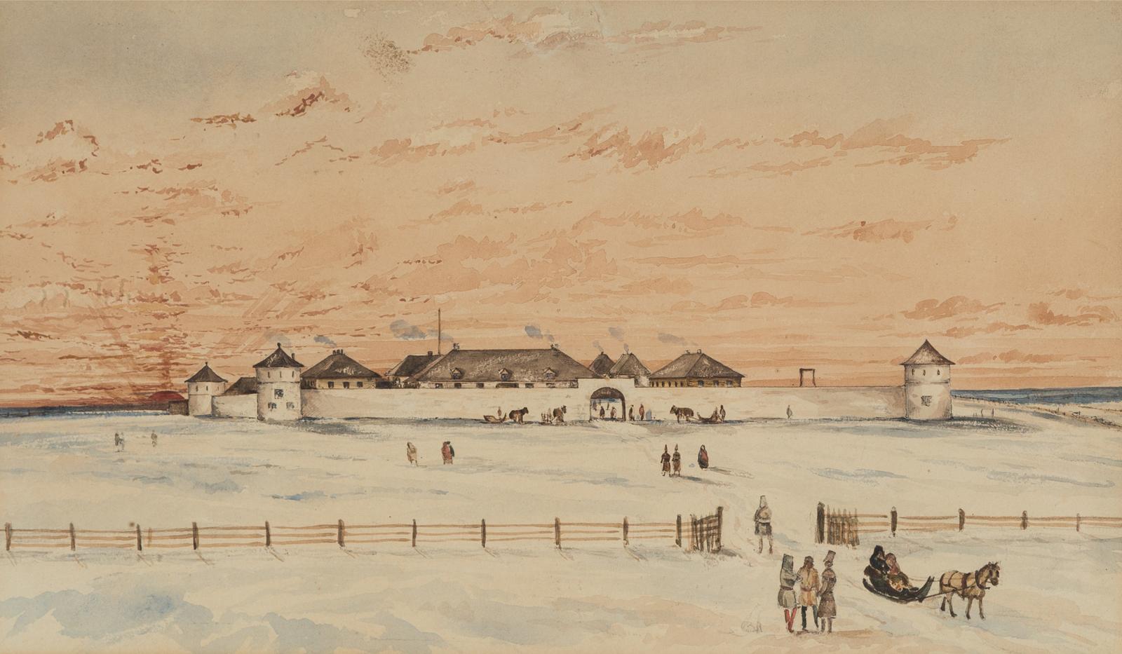 William Henry Edward Napier (1829-1894) - Fort Garry, Winnipeg