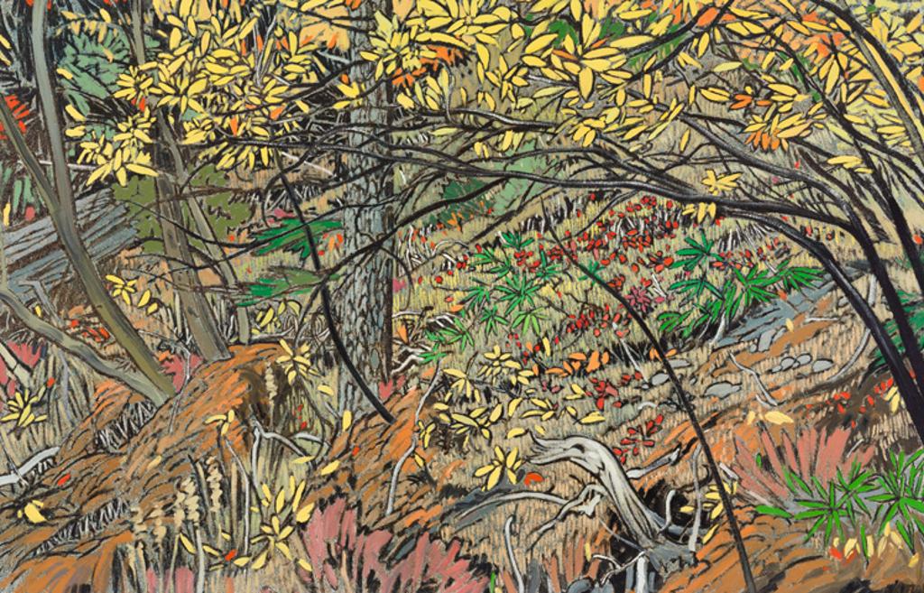 Edward William (Ted) Godwin (1933-2013) - Tangled Undergrowth, Kluane