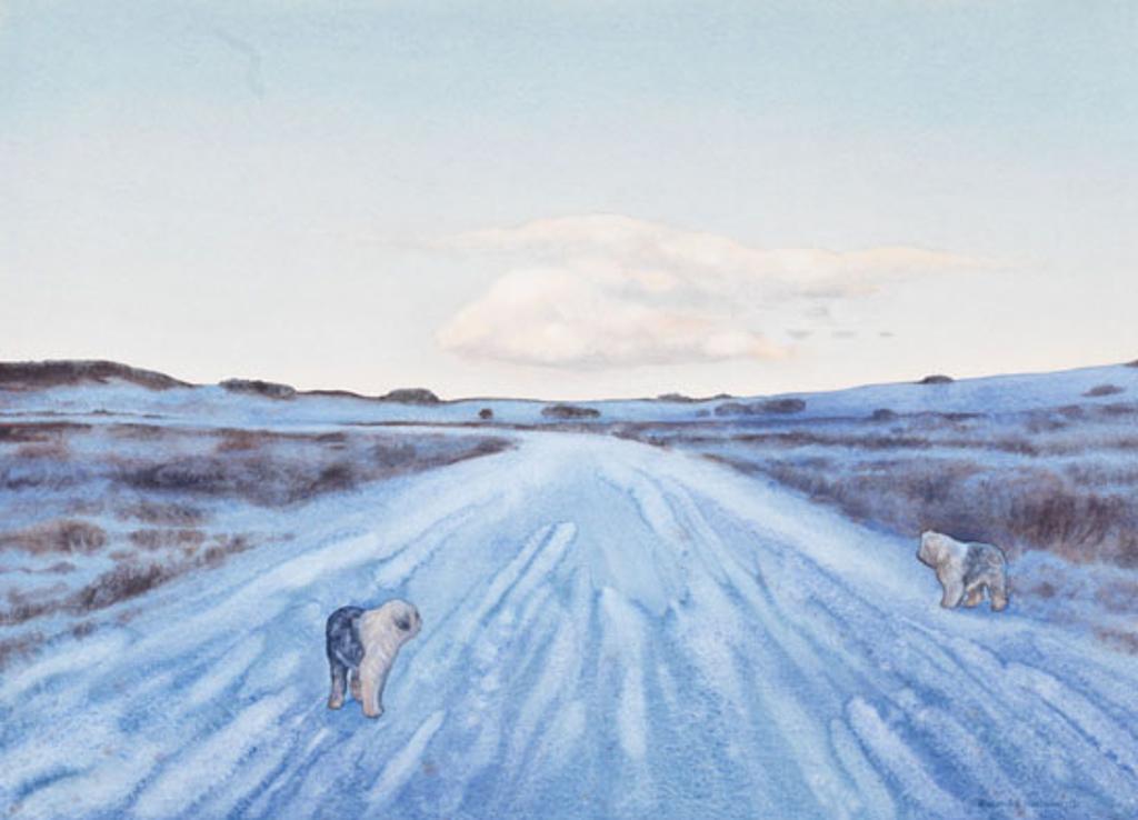 Alexandra (Sandy) Haeseker (1945) - Blue Road