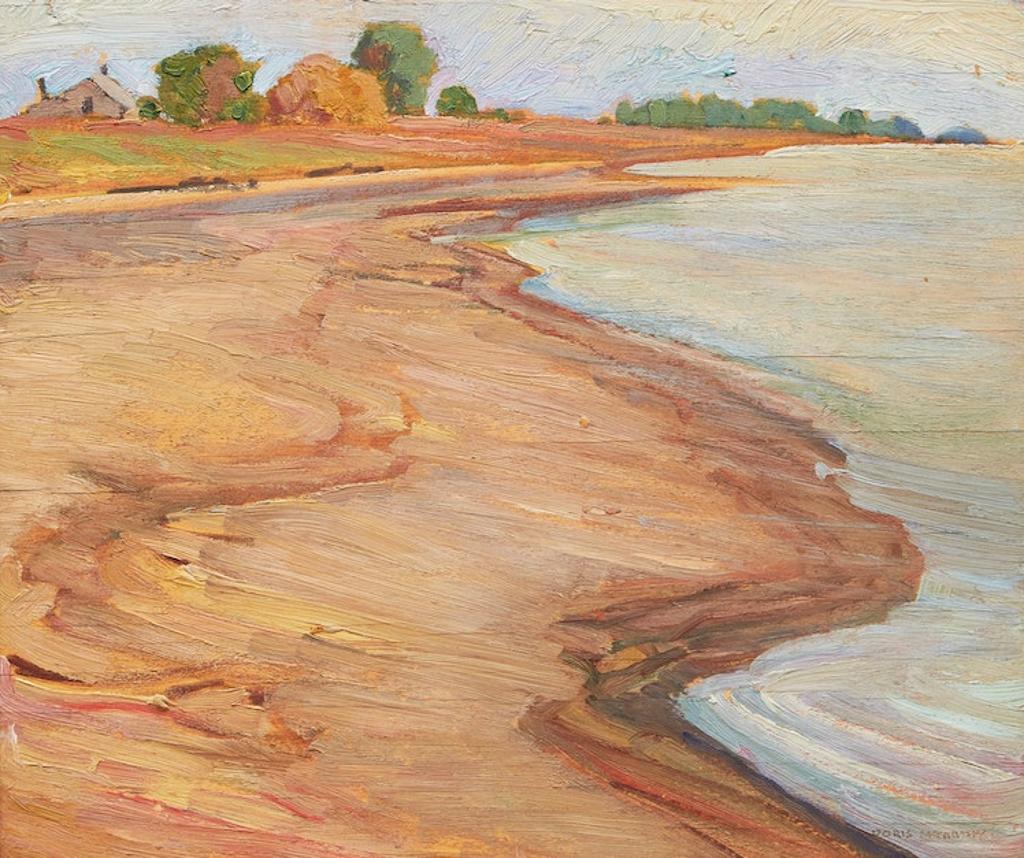 Doris Jean McCarthy (1910-2010) - Shore at Lake Erie, Near Point Pelee