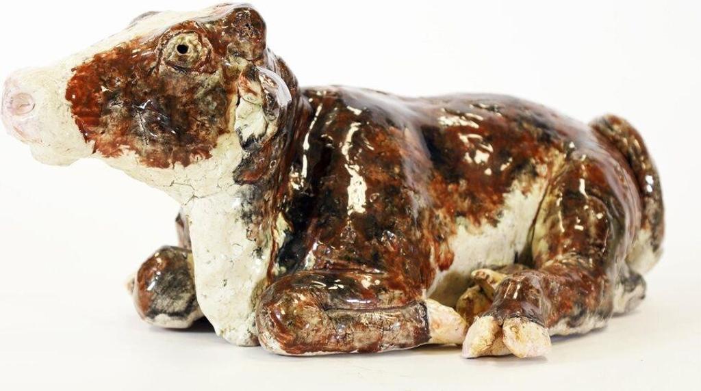 Joe Fafard (1942-2019) - Resting Cow; 1971