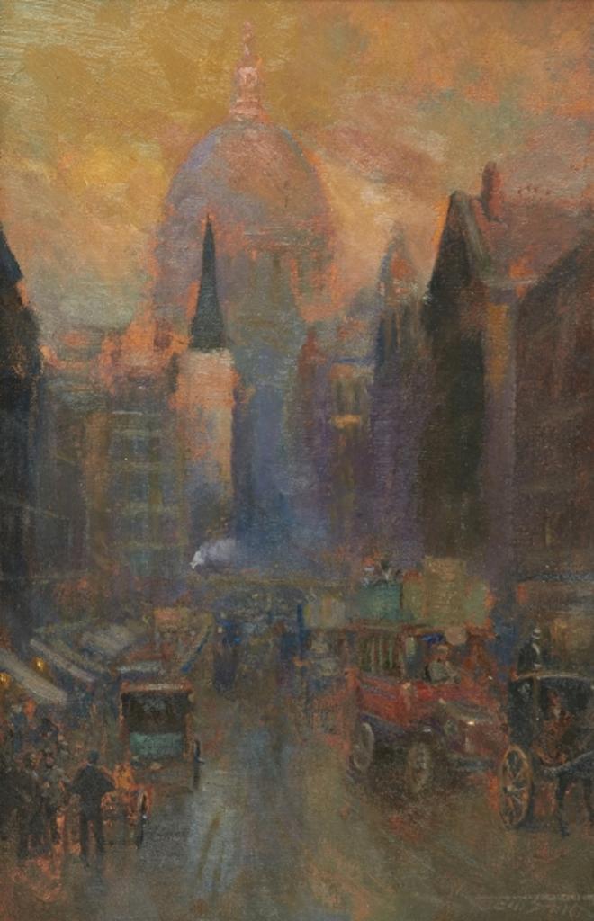 Frederic Martlett Bell-Smith (1846-1923) - Fleet Street