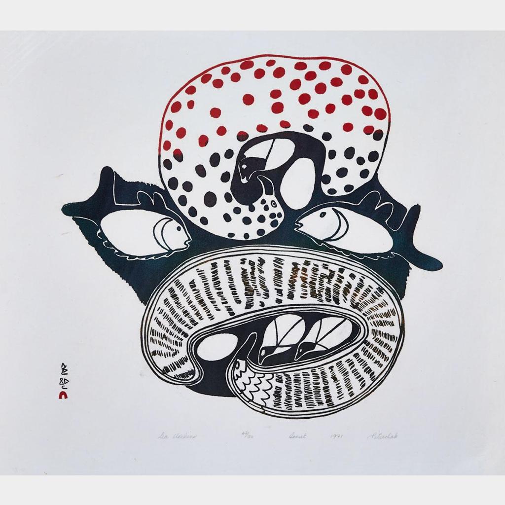 Pitseolak Ashoona (1904-1983) - Sea Urchins
