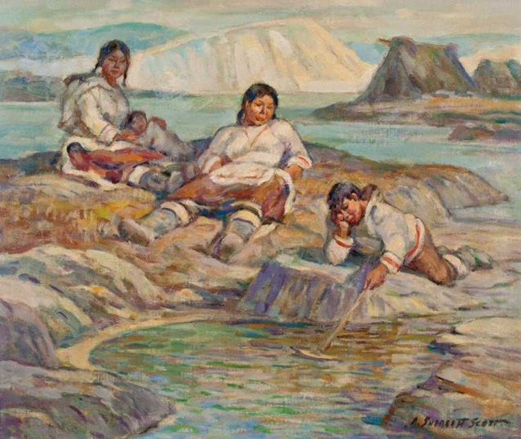 Adam Sherriff Scott (1887-1980) - The Toy Kayak