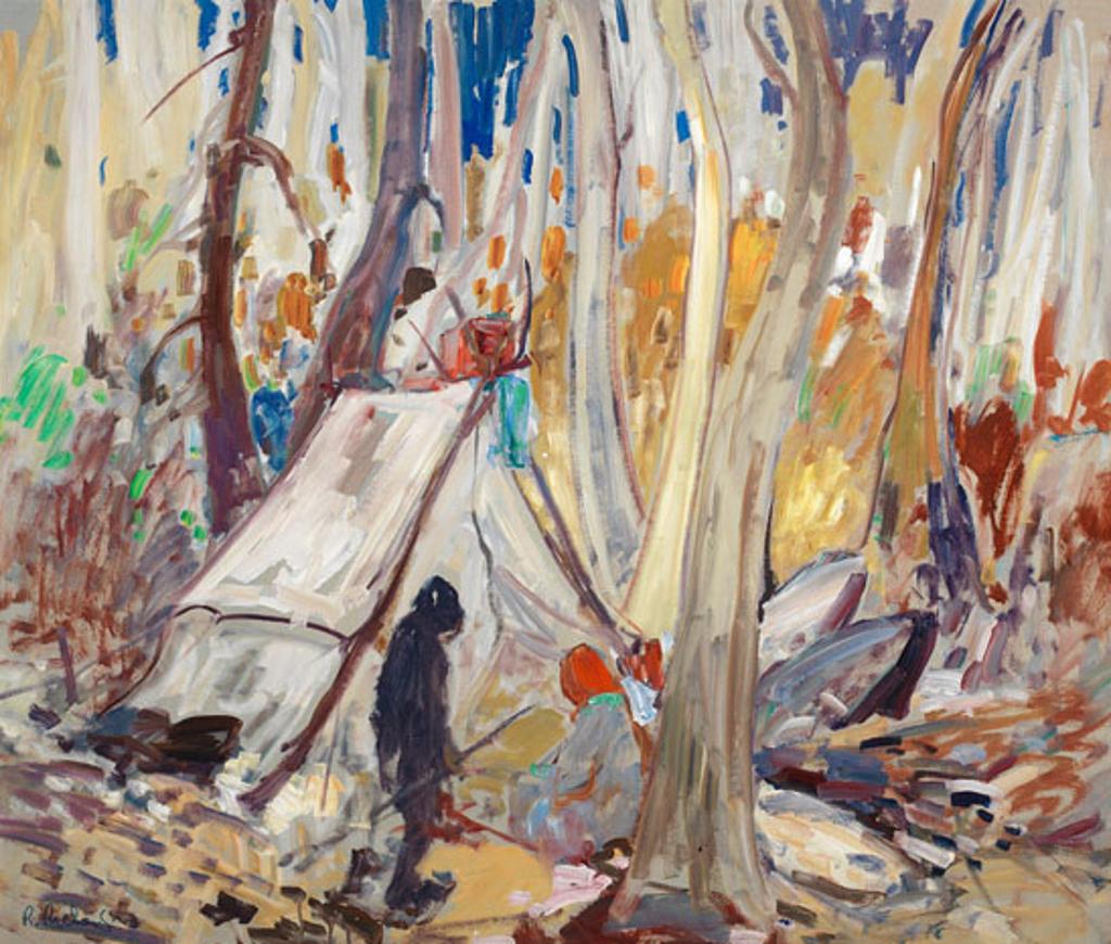René Jean Richard (1895-1982) - Scène du Grand Nord