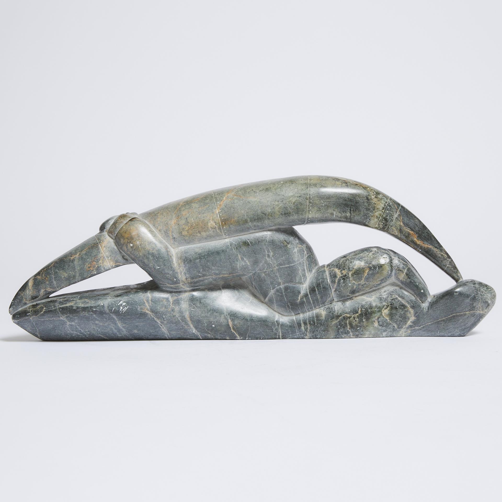Lukasi Ananagi Amamartua (1935) - Man With Kayak