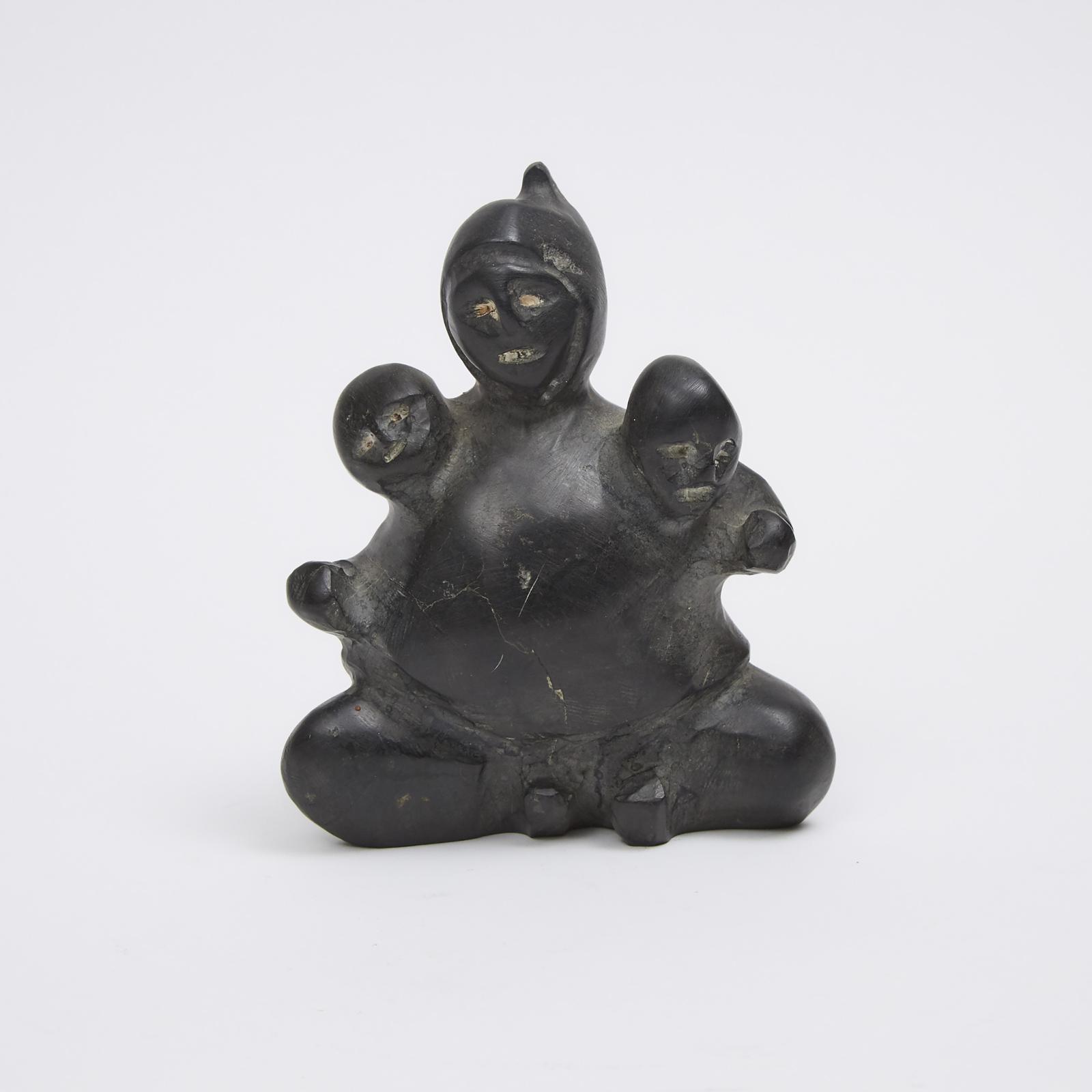 Tuna Iquliq (1935-2015) - Mother With Children