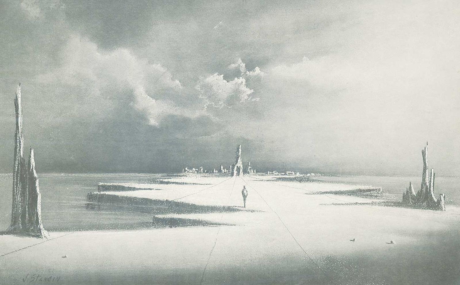 J. Stancin - Untitled - Desolate Landscape