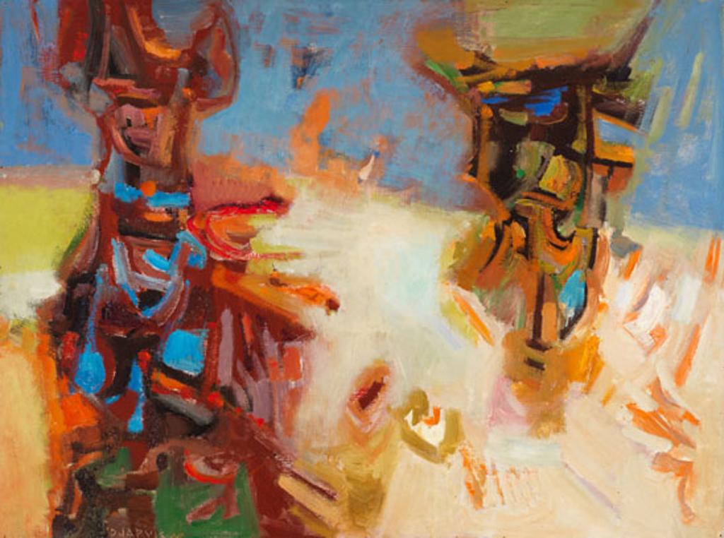 Donald Alvin Jarvis (1923-2001) - Winter Encounter