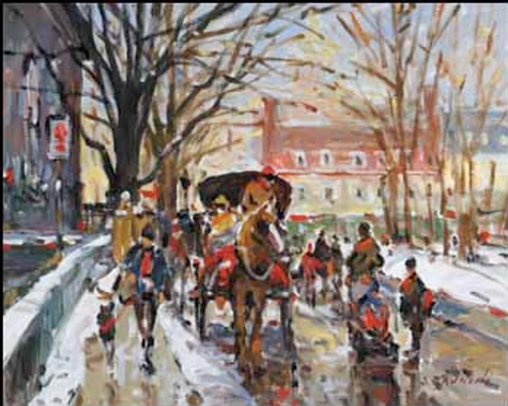 Serge Brunoni (1938-2020) - Quebec, Place d'Arme