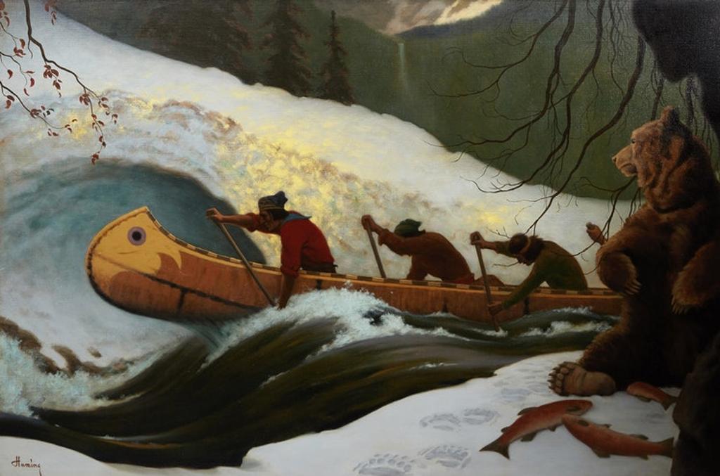 Arthur Henry Howard Heming (1870-1940) - A Rocky Mountain Packet