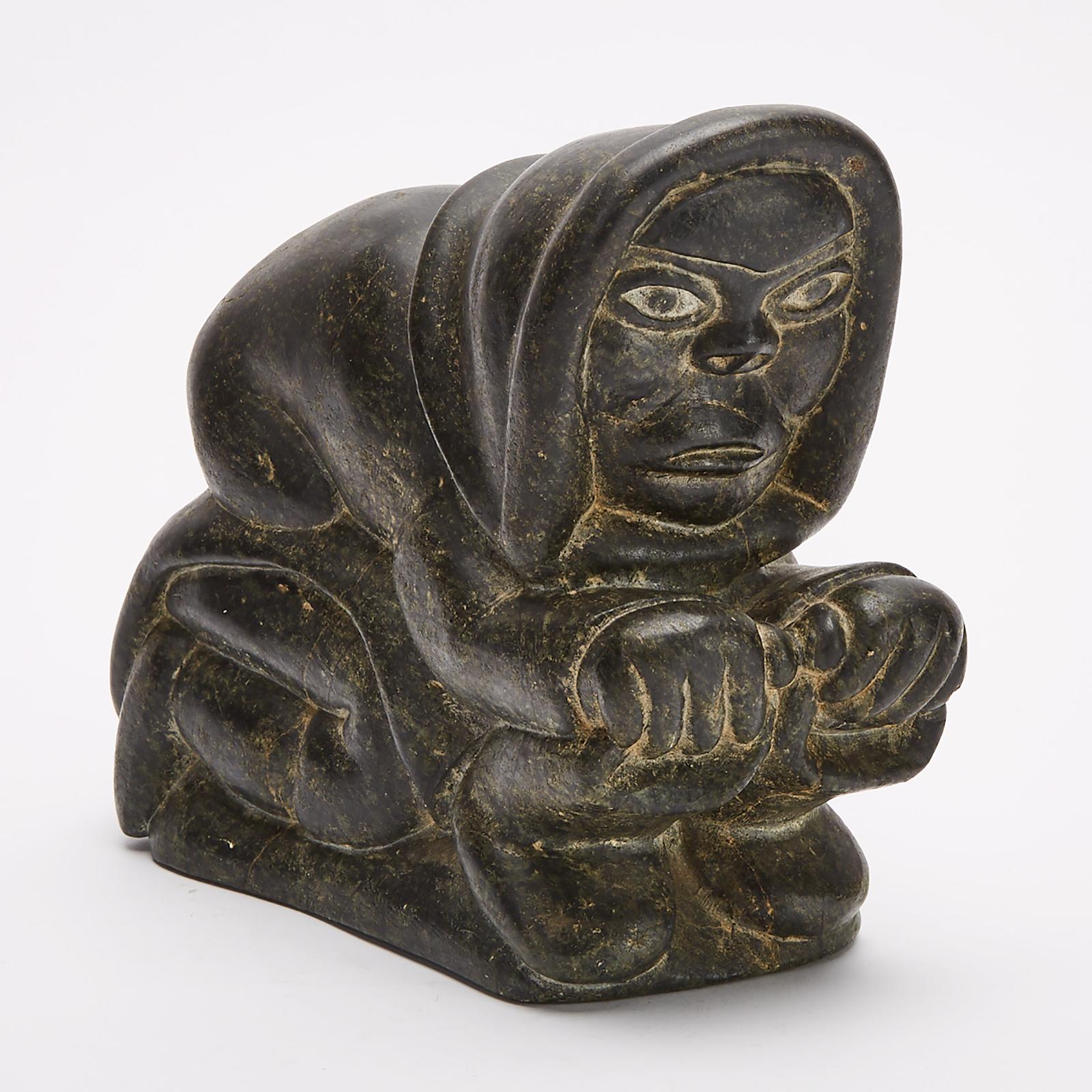Abraham POV (1927-1994) - Woman Holding Kamik's