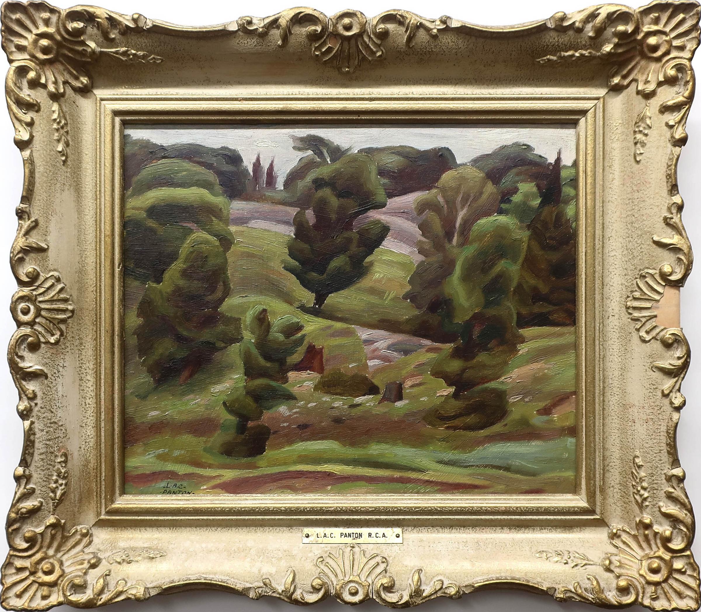 Lawrence Arthur Colley Panton (1894-1954) - Country Scene, Autumn, Near Beaverton