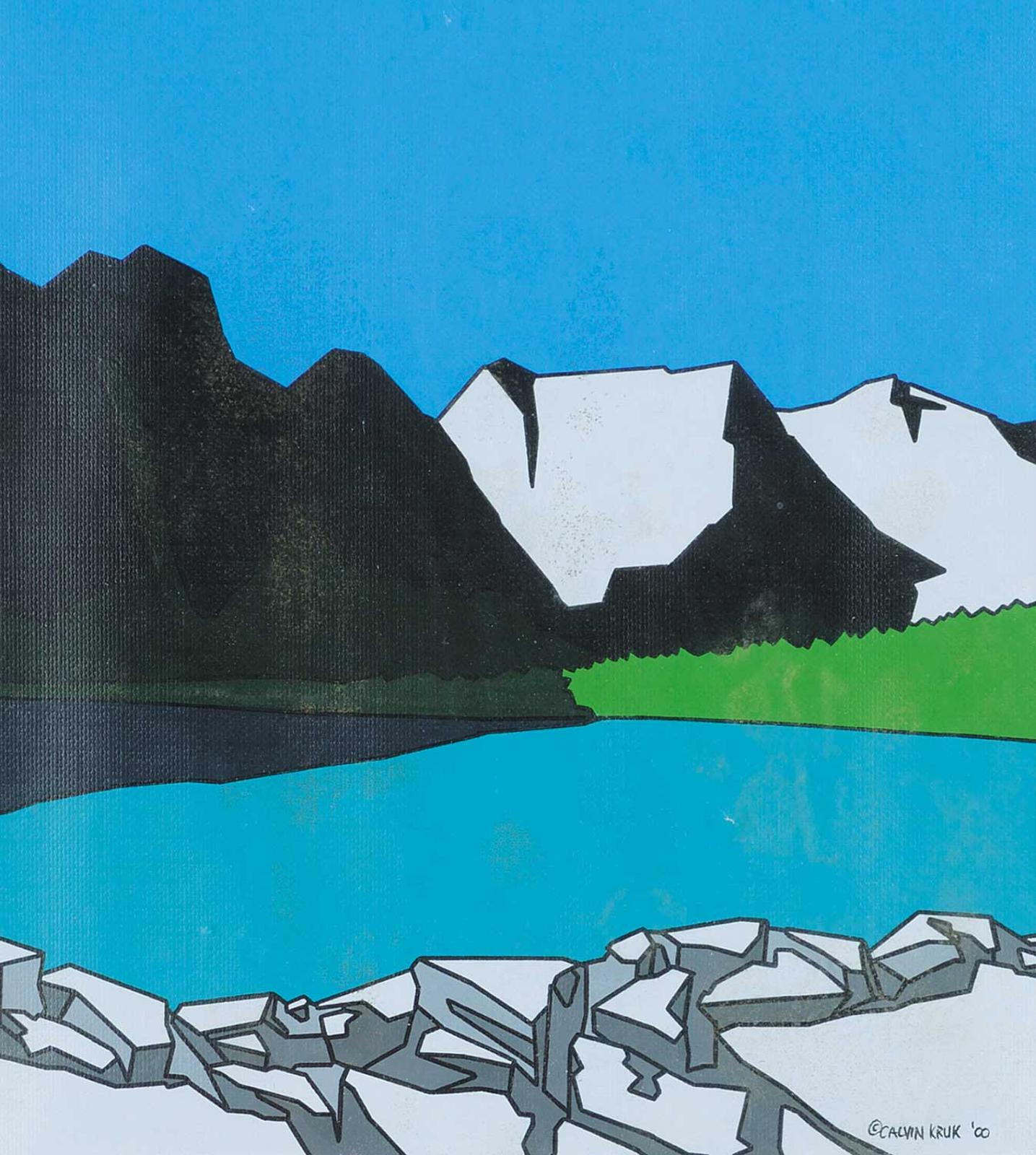 Calvin Kruk - Untitled - Mountain Lake