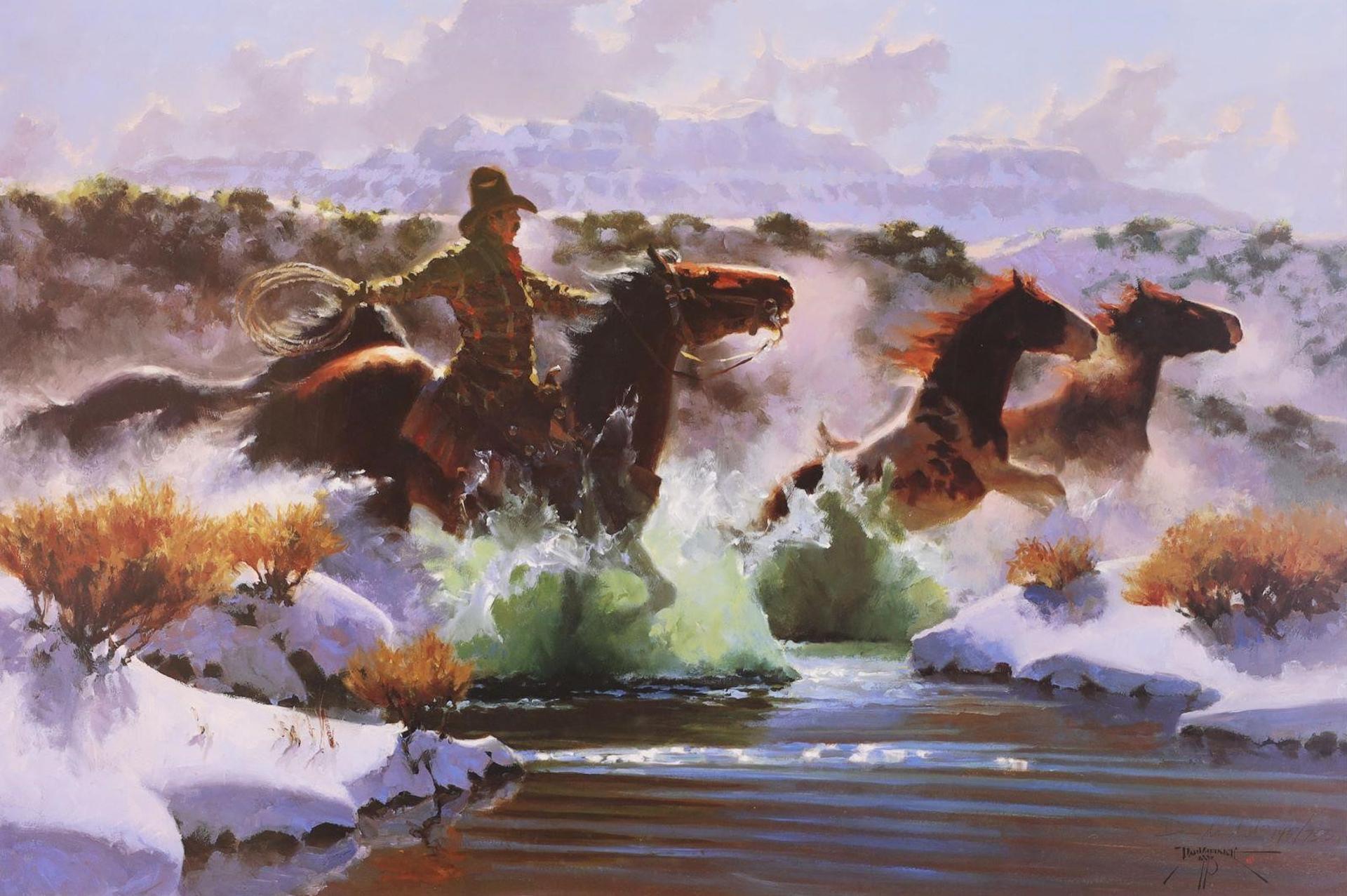 Dan Mieduch (1947) - Race with the Wind; ed. #145/750