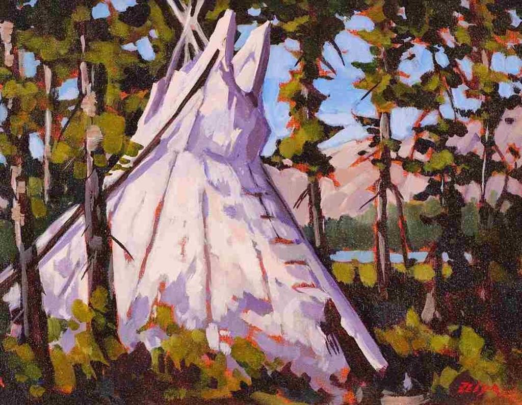 Zeldafaye Nelson (1943-2015) - Summer Tipi; 2008