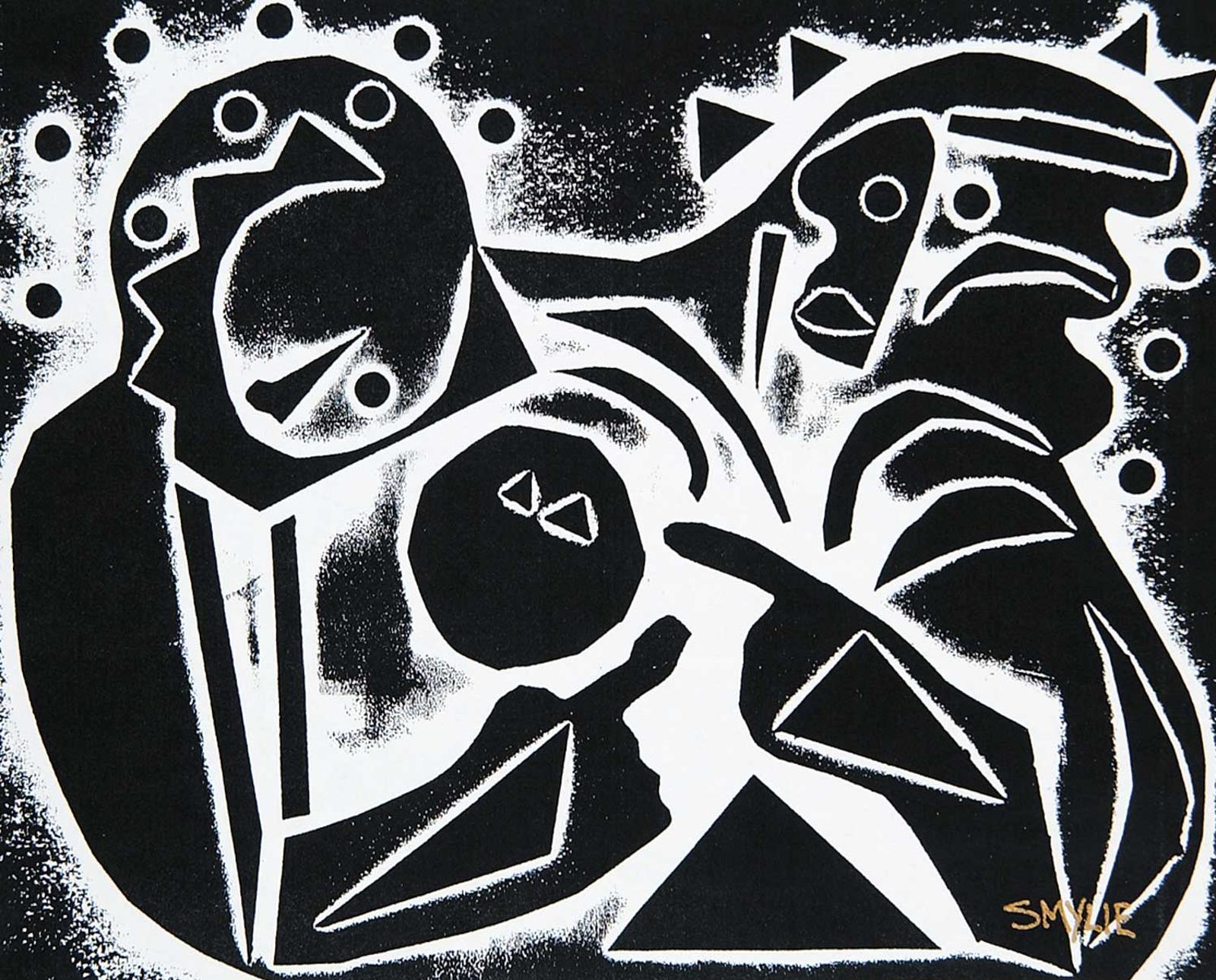 Barry Douglas Smylie (1948) - Untitled - Finger Pointing