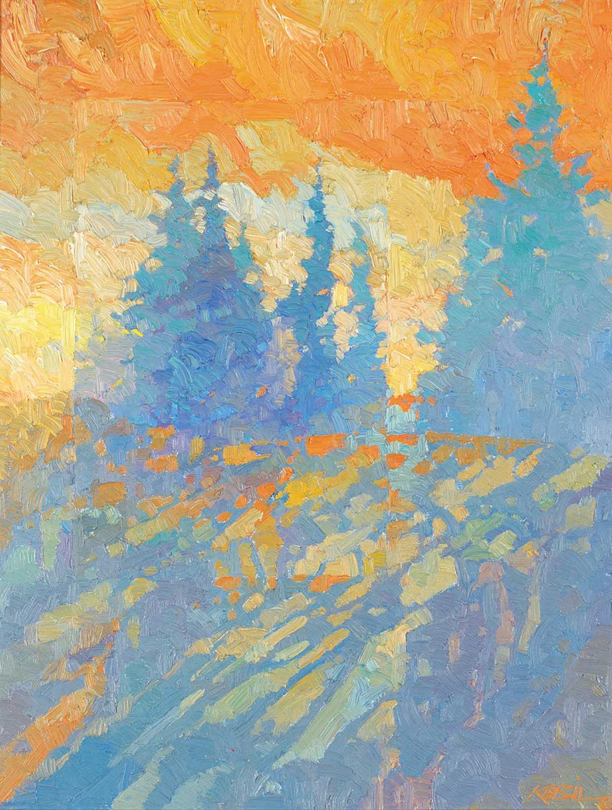 Bob Kebic - Dusk over Arrowhead