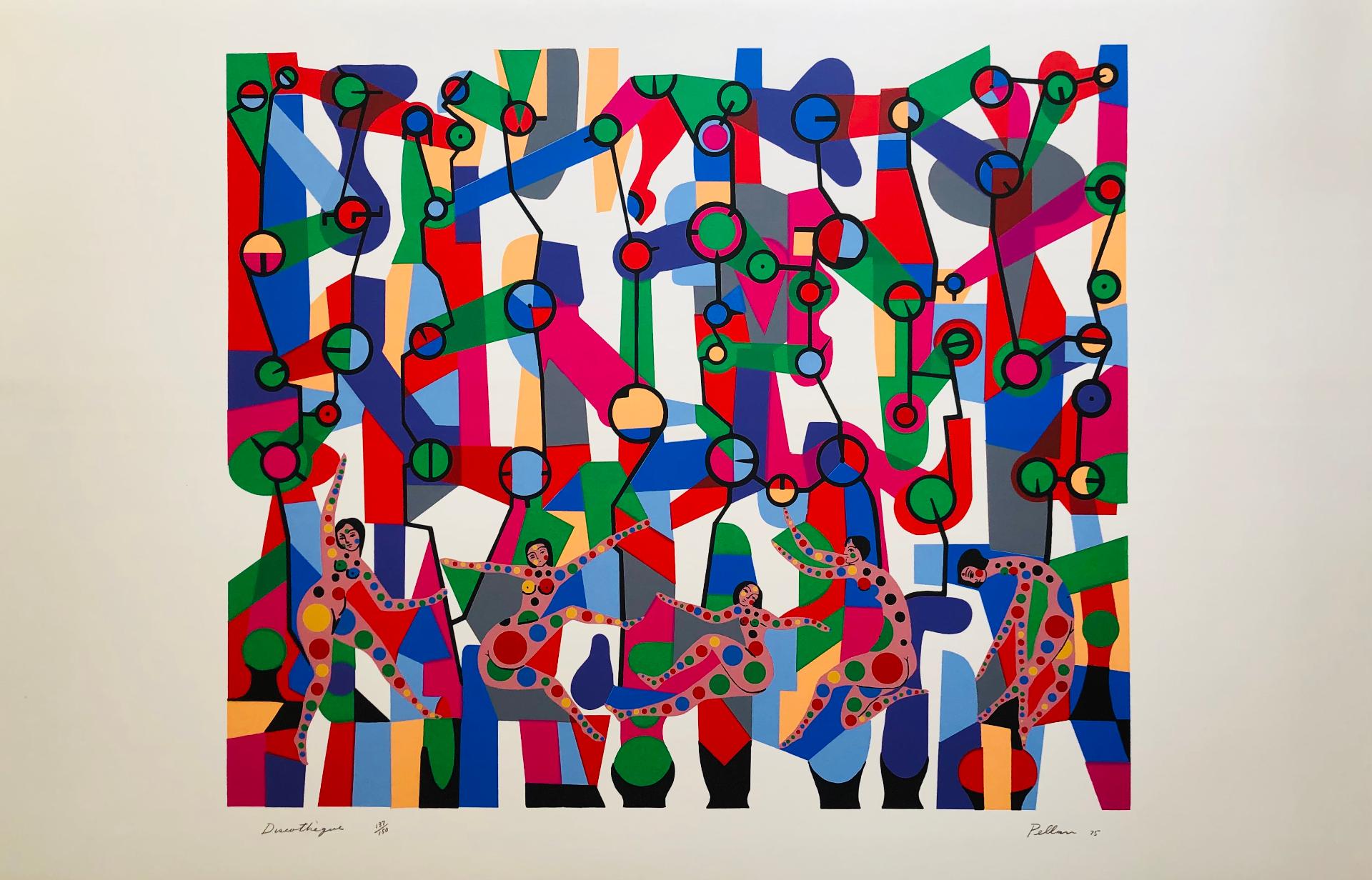 Alfred Pellan (1906-1988) - Discothèque, 1975