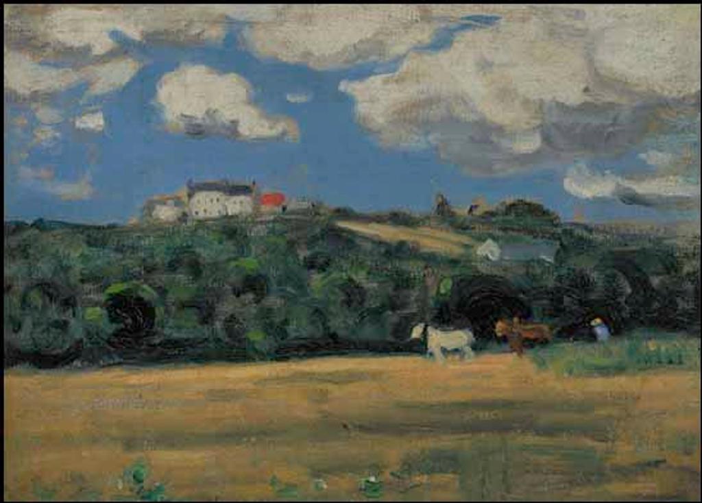 James Wilson Morrice (1865-1924) - Ploughing in Brittany