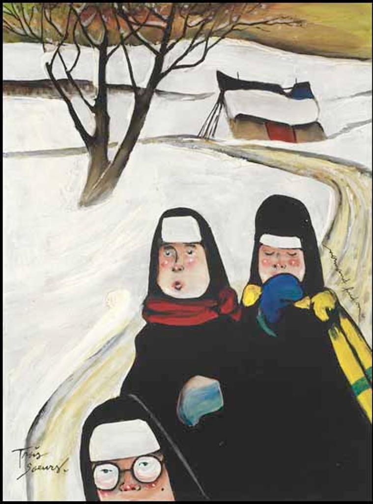 Normand Hudon (1929-1997) - Trois soeurs