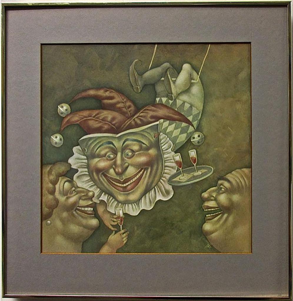 Anita Kunz (1956) - Untitled (Serving Jester)