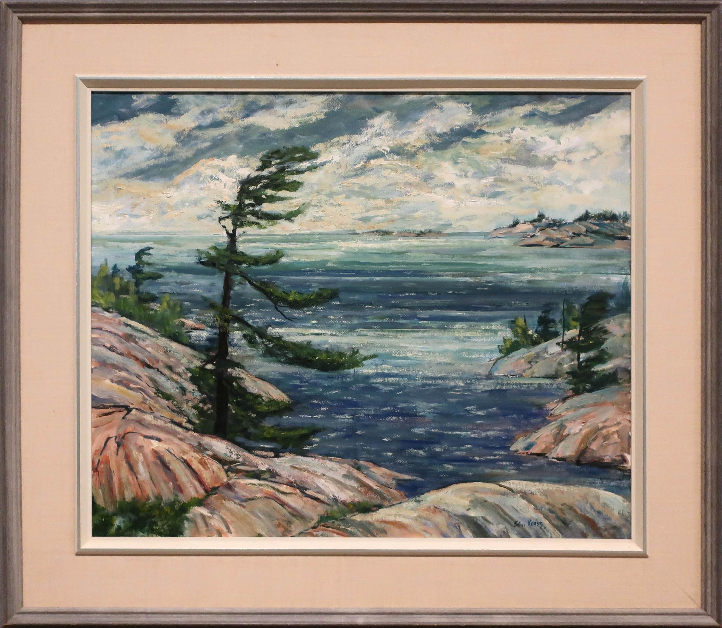 John Keast (1922-2011) - North Shore, Lake Huron - Algoma