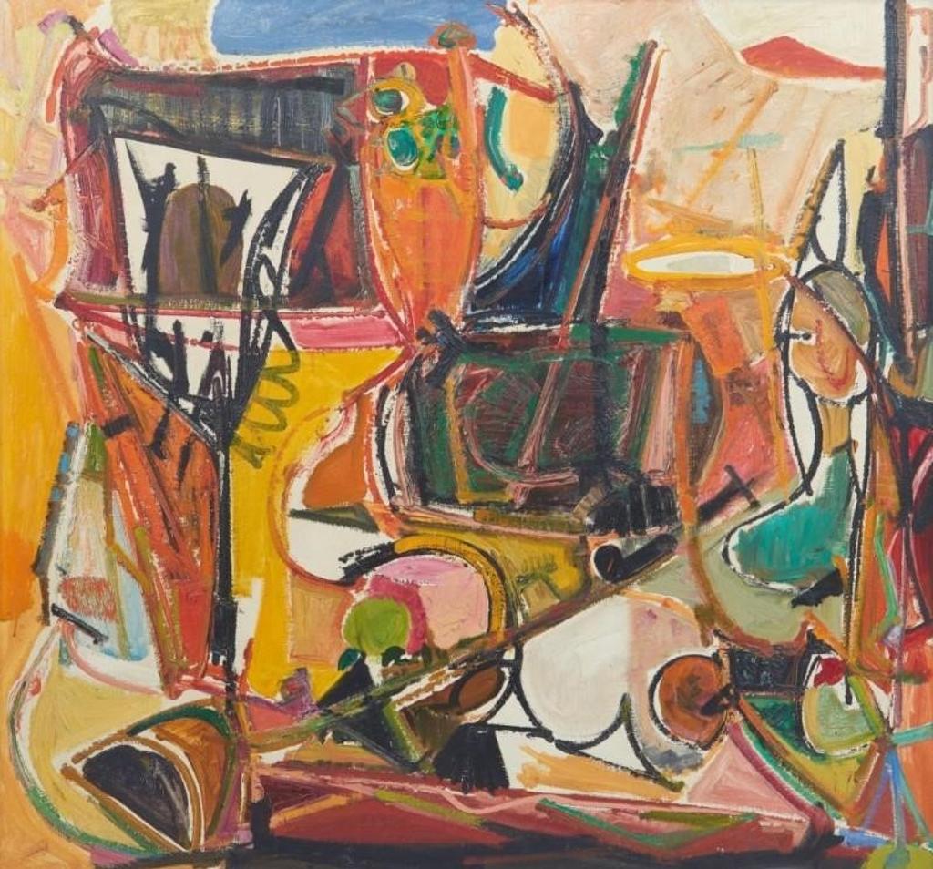 Harold Barling Town (1924-1990) - Still Life with Coal Shovel (c. mid. 1950s)