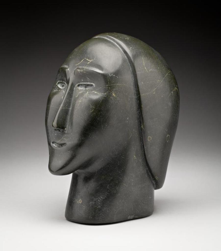 Tommy Nuvaqirq (1911-1982) - Pangnirtung, Head of a Woman, Circa late 1960s