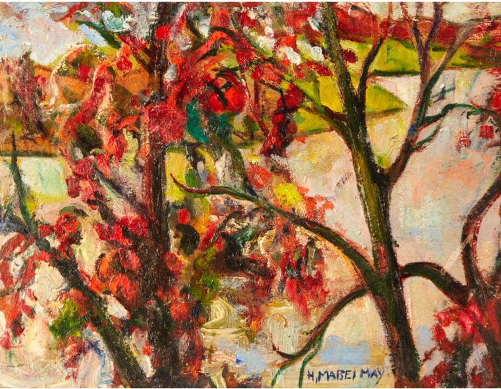 Henrietta Mabel May (1877-1971) - Landscape With Maple Trees