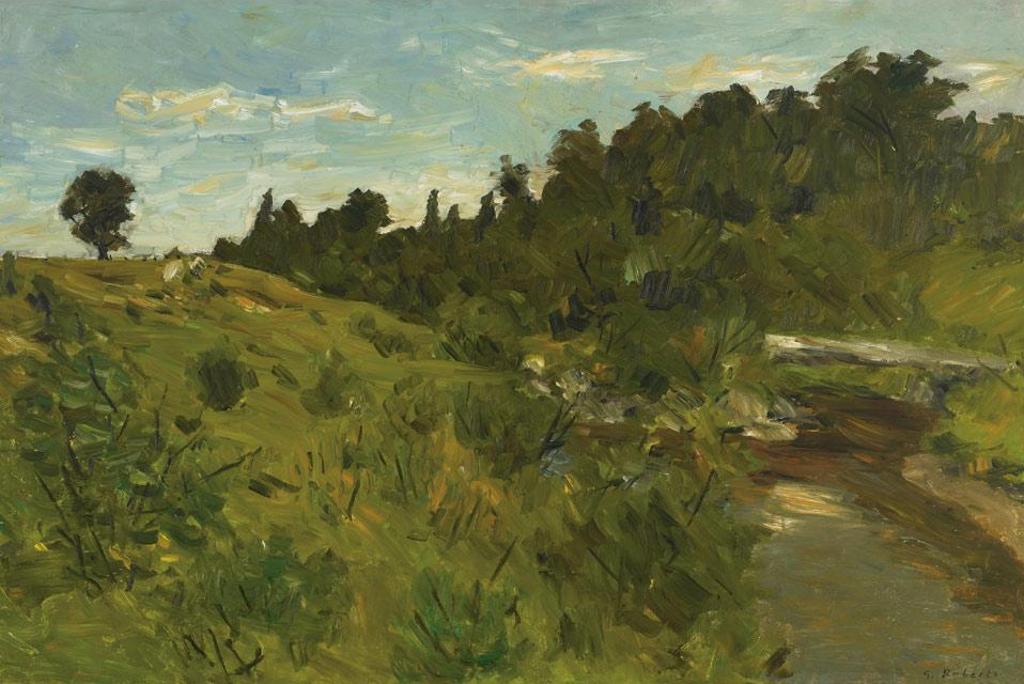 William Goodridge Roberts (1921-2001) - Bridge Over Stream